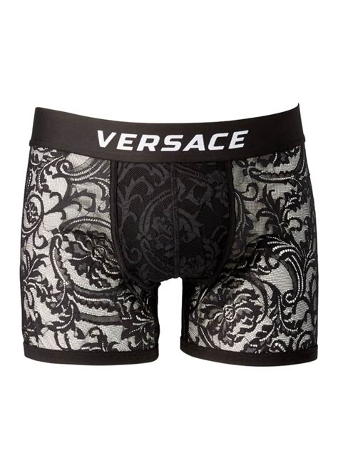 versace lace underwear men|Versace boxers sale.